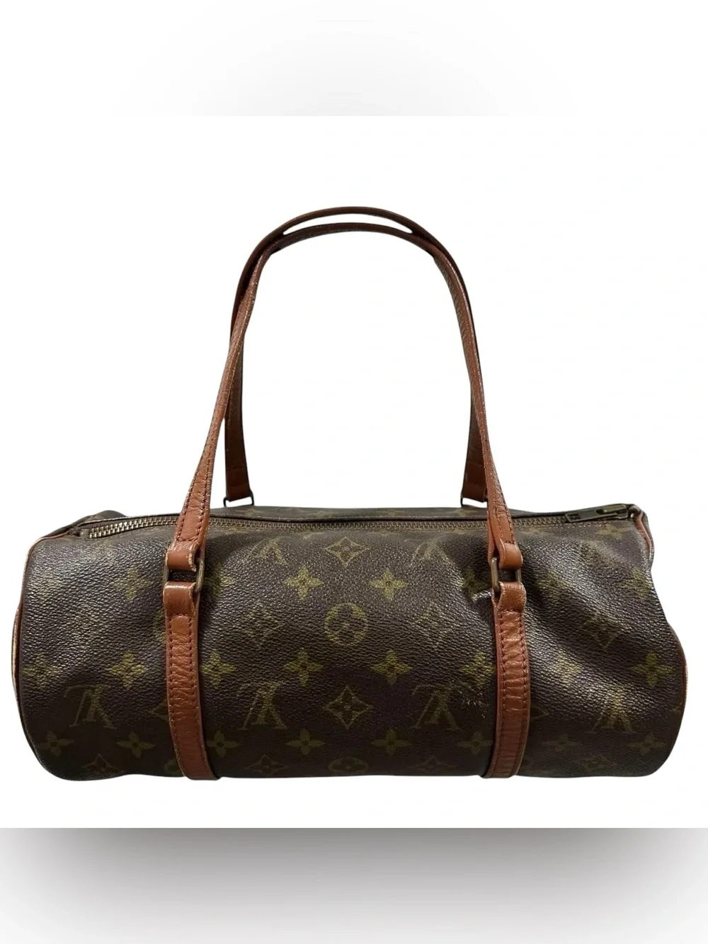 Louis Vuitton Monogram Leather 1982 Vintage Papillon 30 w.Dust Bag
